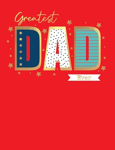 Piccadilly Greetings Vaderdagkaart, beste vader ooit! - 8 x 6 inch - Piccadilly Greetings