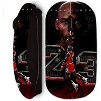 Manicase Zwarte draadloze muis Michael Jordan 23 Legend Dunk