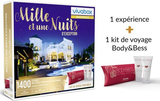 VIVABOX Coffret cadeau - Mille et une nuits d'exception