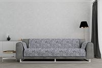 Italian bed linnen "Glamour" antislip sofa-afdekking, donkerblauw, 4 plaatsen