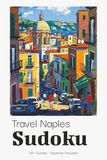 Travel Naples Sudoku Puzzle Book for Adults