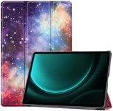 imoshion Tablet Hoes - Geschikt voor Samsung Galaxy Tab S10 Plus / Galaxy Tab S9 11.0 inch FE Plus / Galaxy Tab S9 11.0 inch Plus - Trifold design oude designs - Pr051