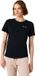 Champion T-shirt Dames Short Sleeve T shirt Zwart - Maat XS