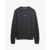 Superdry Sweatshirt met ronde hals en micrologo Heren Truien