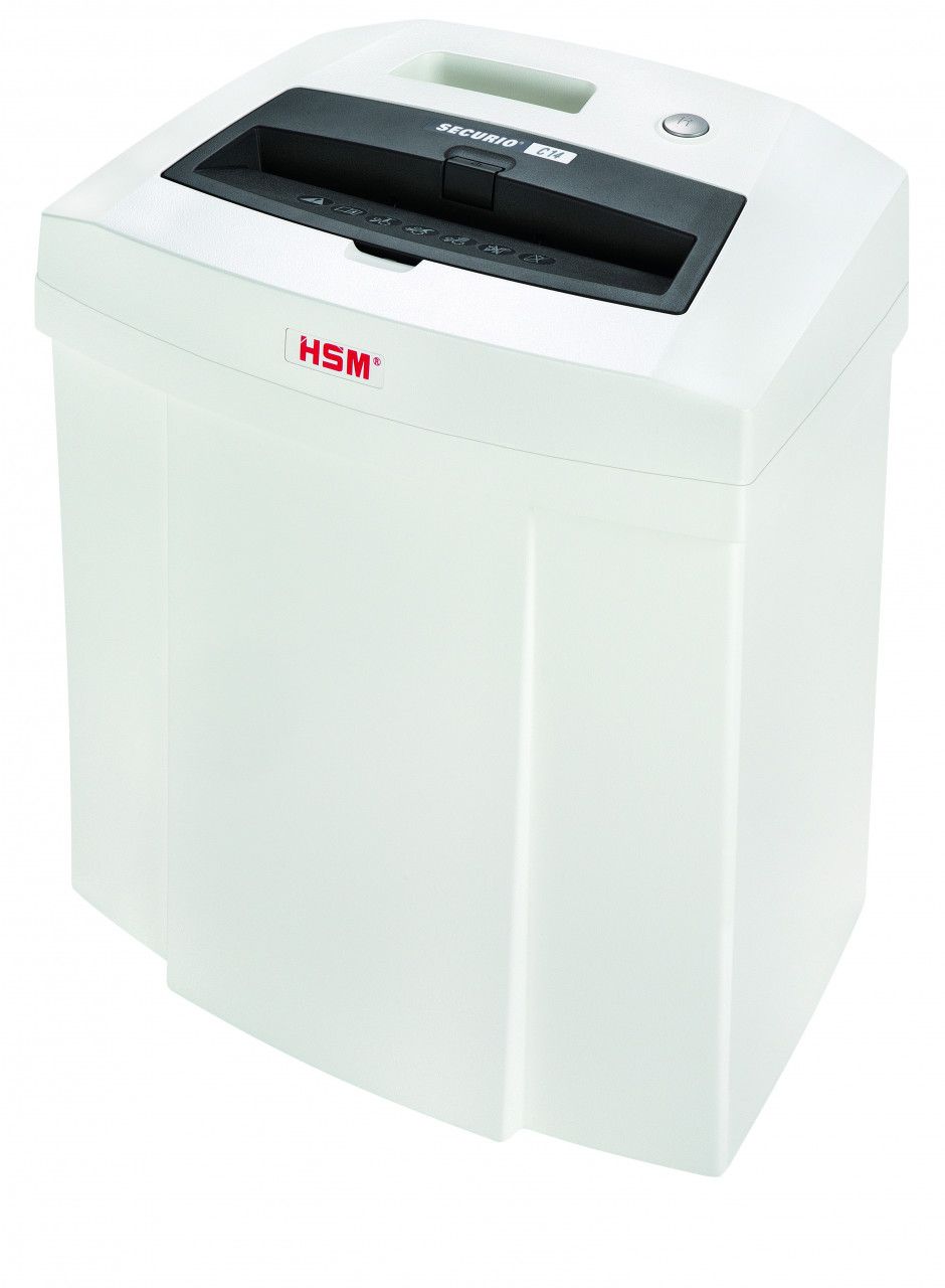 HSM Securio C14 - Papiervernietiger - 3.9 mm - Zwart/Wit