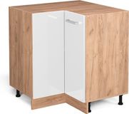 Vicco R-Line Hoekkast – 75.6 cm, WB Antraciet Wit Hoogglans