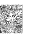 The Secret World of Insects Metropolis: Fun and Creative Coloring Book for Kids, Teens and Adults