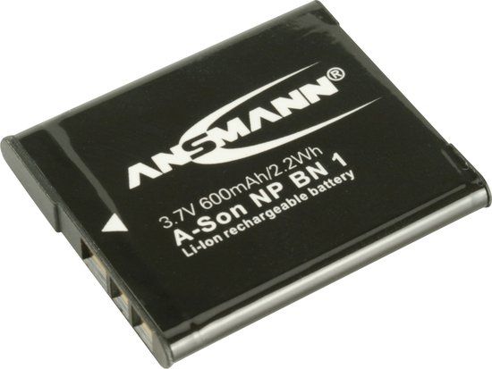Ansmann A-Son NP BN 1 oplaadbare batterij/accu Lithium-Ion (Li-Ion) 600 mAh 3,7 V