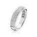 ZINZI bague argent blanc ZIR1183