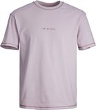 JACK & JONES T-shirt Homme Manches Courtes Coupe Ample Coton Violet S