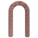 FILLIKID Tour de lit serpent en jersey, 190 cm. (Pissenlit rose)