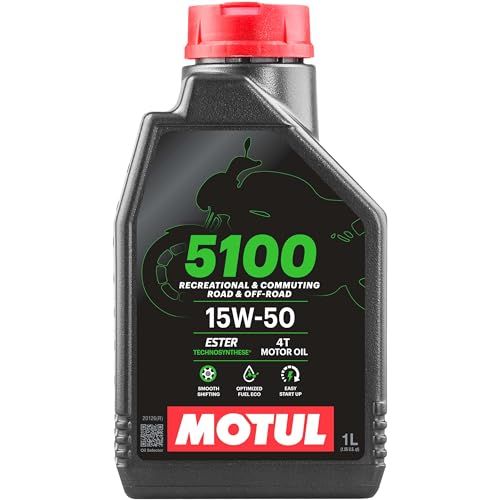 Motul 104080 5100 4T, 15 W-50, 1 L