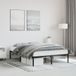 Maison Exclusive - Lit cadre métal sans matelas noir 140x200 cm