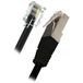APM 570845 Adsl kabel Rj11/Rj45 mannelijk/mannelijke stekkers zwart - 5 m lengte