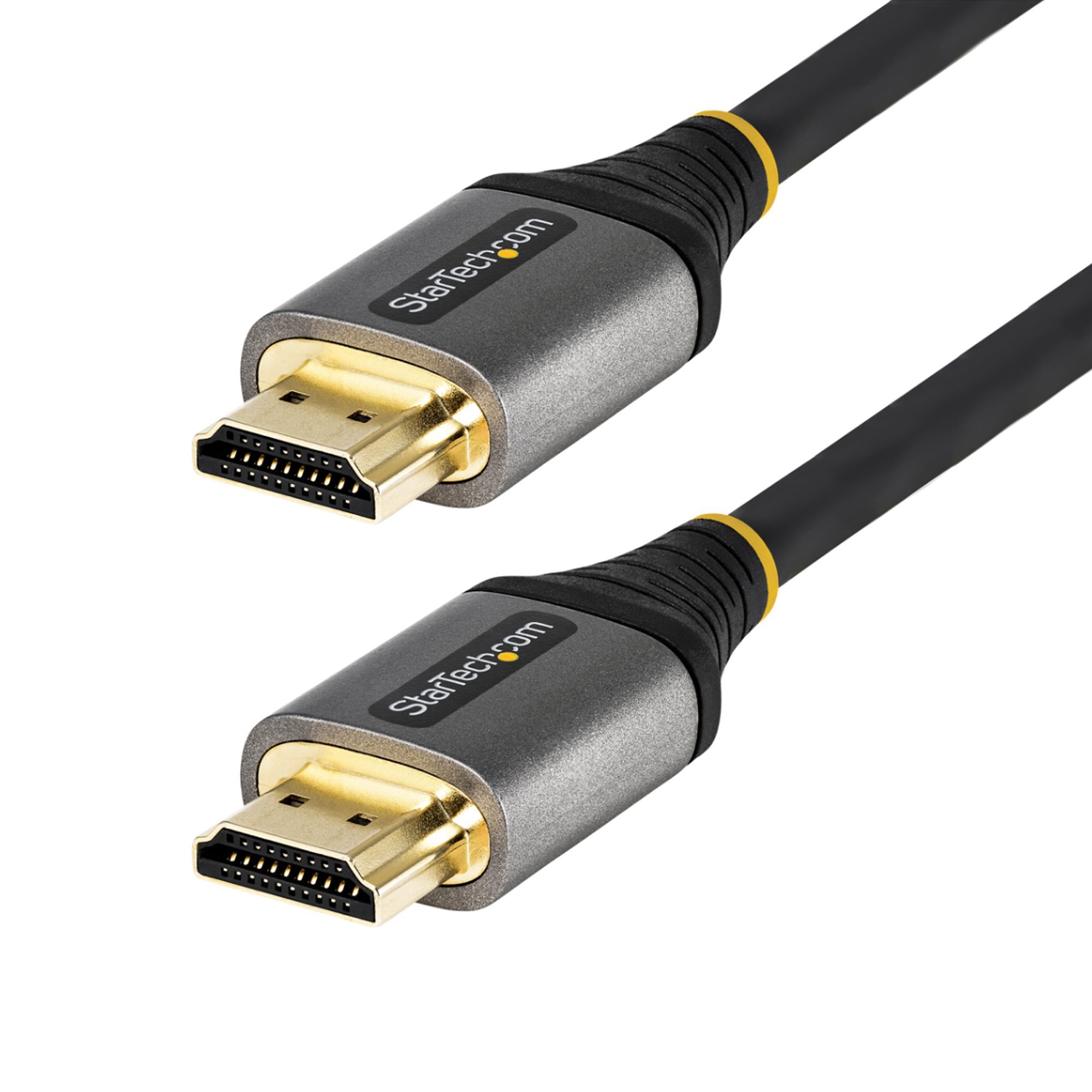 StarTech.com 0.5m Premium Gecertificeerde HDMI 2.0 Kabel, High-Speed Ultra HD 4K 60Hz HDMI Kabel met Ethernet, HDR10, ARC, UHD HDMI Video Kabel, Voor UHD Schermen, TVs, Displays, M/M