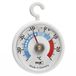 TFA Dostmann koelkast en vriezerthermometer - 1x - wit - metaal - analoog