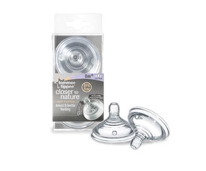 Tommee Tippee Closer to Nature Flesspeen - Variflow - 2 stuks