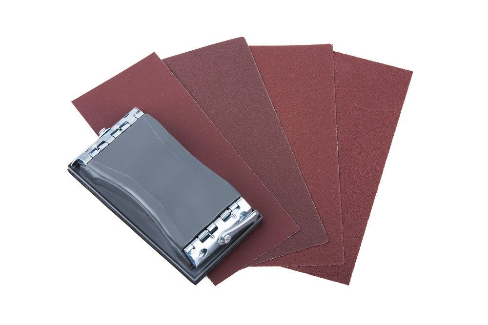 Wolfcraft 1 hand sander set 41 pieces