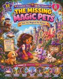 The Missing Magical Pets: A Complete Story Coloring Book | June the Magical Pet Keeper | Follow Every Adventure from Beginning to End
