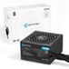 EFFITEK 850 Watt ATX 3.1 Gamer voeding 80 Plus Silver ondersteunt PCIe 5.1 GPU