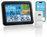 Merkloos Weerstation Weerstation met buitensensor Wifi Kleurendisplay Voor binnen en buiten
