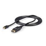StarTech 4m Mini DisplayPort naar DisplayPort 1.2 Kabel, Zwart (MDP2DPMM4M)