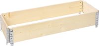 Garronda Kweekbak Palletrand 120x40x20 cm - Natuurlijk