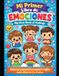 Mi primer libro de emociones My first book of feelings: colorea y aprende en español e ingles para niños de 2 a 6 años