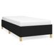 vidaXL Bedframe Zwart Stof 180x200 cm