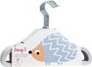 Merkloos / Sans marque 3sprouts Baby Hangers - Anti-slip fluwelen hangers voor kwekerij - egel UHNHDG