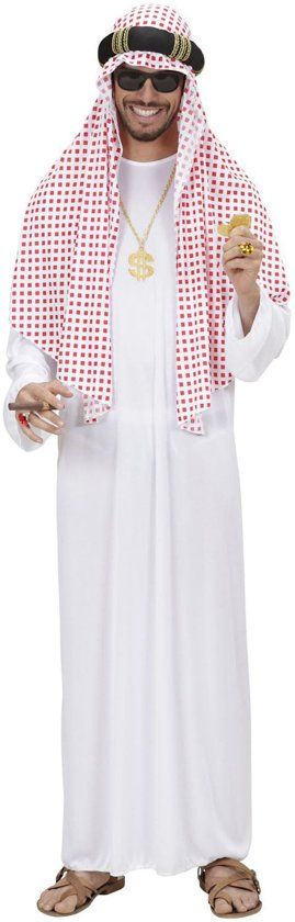 Widmann Arabische Sheik Kostuum Man XL - Carnaval Verkleedkleding