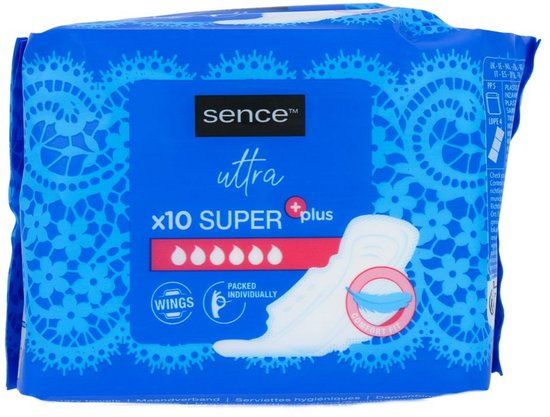 Sence Ultra Super Plus Maandverband 10ST