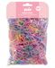 Yuaia Liens pour cheveux élastiques sans accroc Bubblegum 1000 pièces.