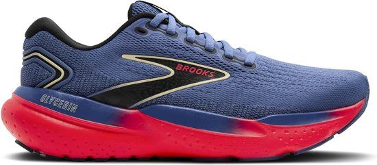 Brooks Glycerin 21 Hardloopschoenen Dames - Maat 39 - Donkerblauw/Roze