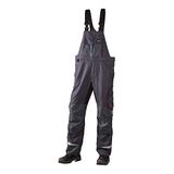 JAK 1603 Stretch Am. Overall | Grijs/Rood | 48R (34/32)