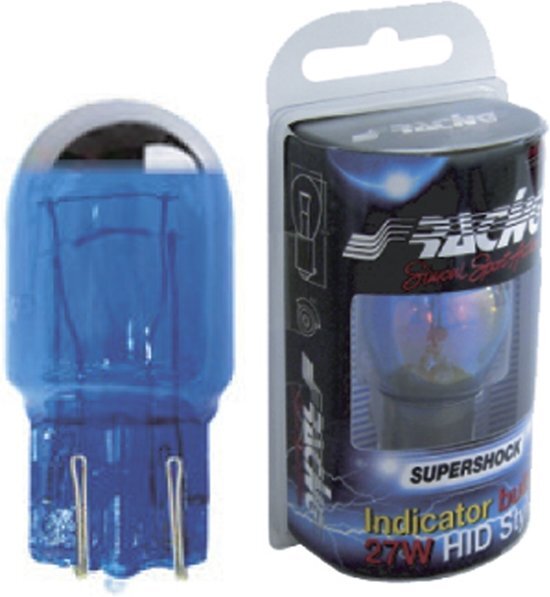 Simoni Racing T20 Halogeen Lampen - Chrome Head - 12V/21W - Superwhite - per stuk