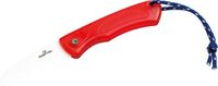 Rubytec ceramic mini foldable knife - red