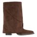 Graceland Western Suede Boots - Brown