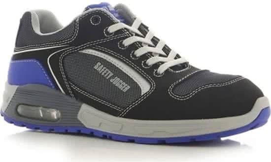 safety jogger Raptor S1P Zwart Blauw Werkschoenen Uniseks 43