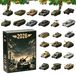 Tank Mini Calendrier de l'Avent de Noël avec Figurines de Tank