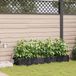 Maison Exclusive - Set de 4 bacs à plantes pour jardin, noir, 160 x 40 x 22 cm, en PP (polypropylène)