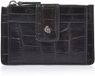 Castelijn & Beerens Croco Mini portefeuille 7 cartes RFID noir