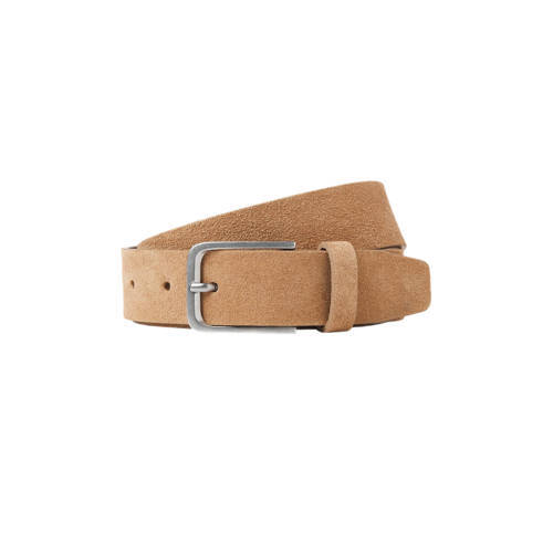 JACK & JONES JACK & JONES suède riem JACLAREDO cognac