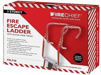 Firechief Firechief FEL730 3 Verdiepingen Opvouwbare Fire Escape Ladder Met Extra Brede Treads
