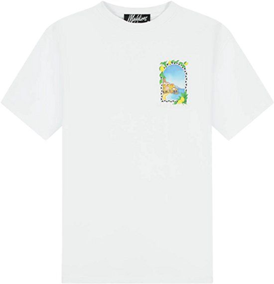 Malelions Amalfi Window T-Shirt Wit