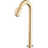 Wiesbaden Victoria Robinet de lavabo - Robinet de toilette - Robinet d'eau froide - XL - 1/2 - Laiton brossé