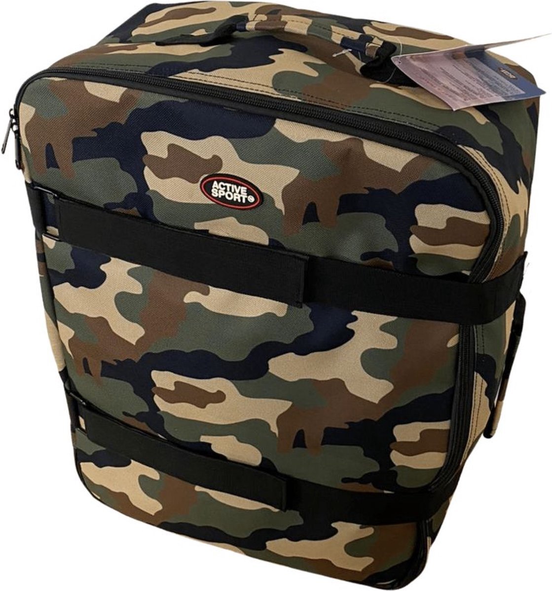 Active Sport Camouflage Rugzak | Handbagage 31 Liter | Rugzak | Backpack | 45x35x20cm | Lichtgewicht | Leger Groen |