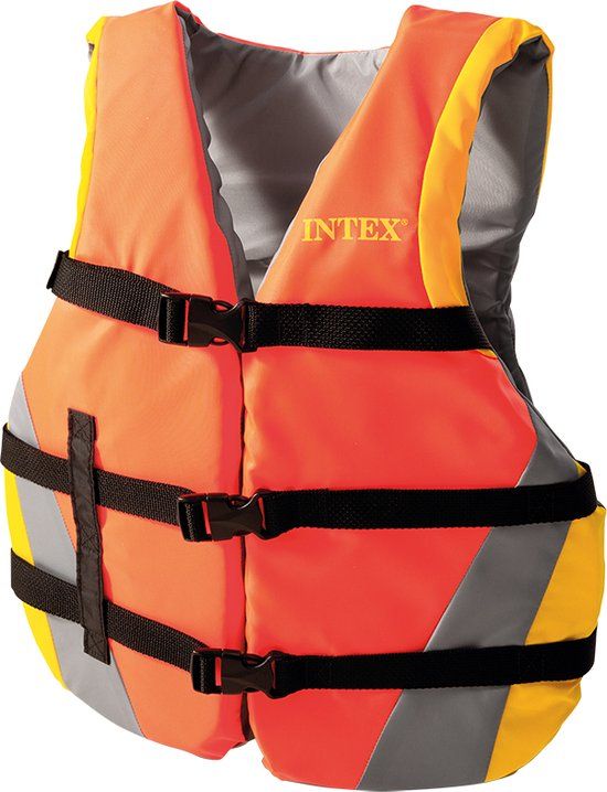 Intex Zwemvest - Volwassenen - 40-70+ kg - Meerkleurig