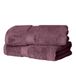 SUPERIOR - 2-delige badhanddoekenset van katoen, 900 gram, pruimenblauw