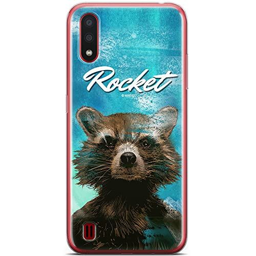 ERT GROUP mobiele telefoonhoesje voor Samsung A01 - Marvel Rocket 006